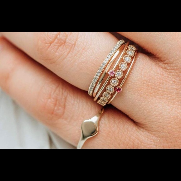 bluboho Jewelry - Bluboho Serendipity ruby ring size 5